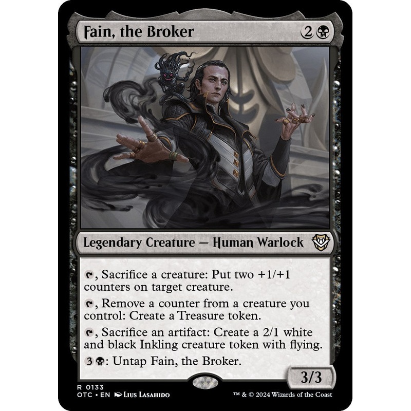 Fain, the Broker [Outlaws of Thunder Junction Commander]