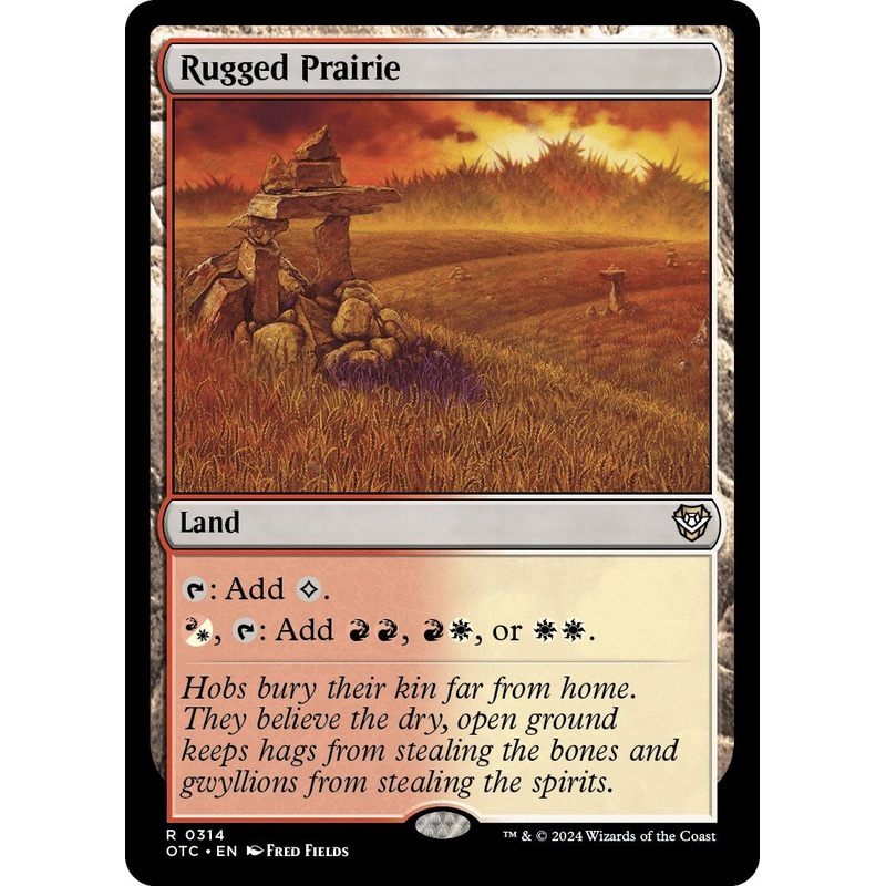 Rugged Prairie [Outlaws of Thunder Junction Commander]
