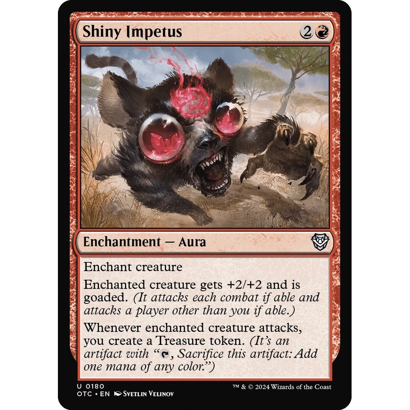 Shiny Impetus [Outlaws of Thunder Junction Commander]