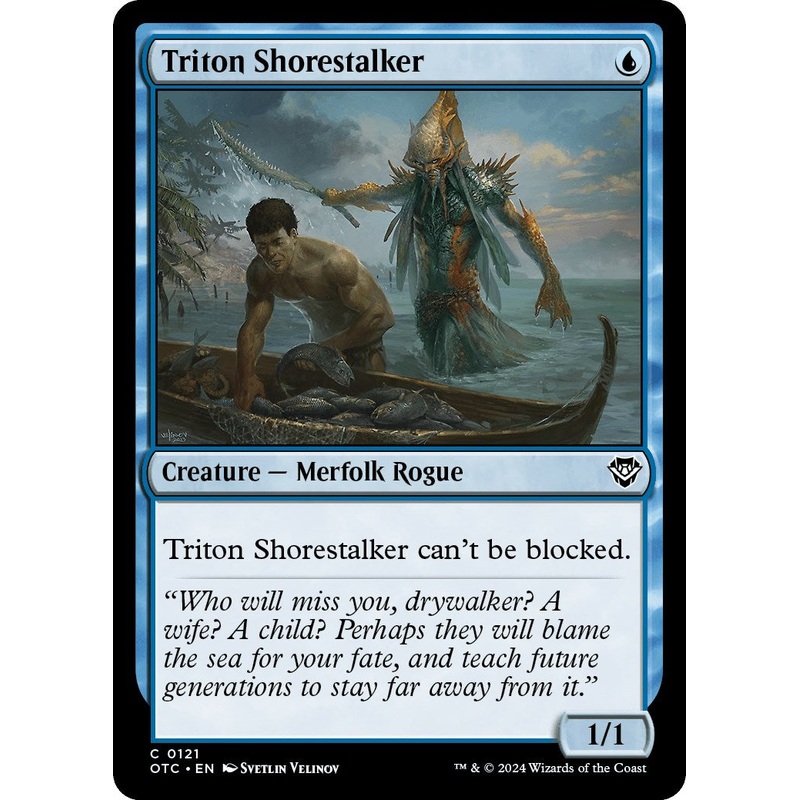 Triton Shorestalker [Outlaws of Thunder Junction Commander]