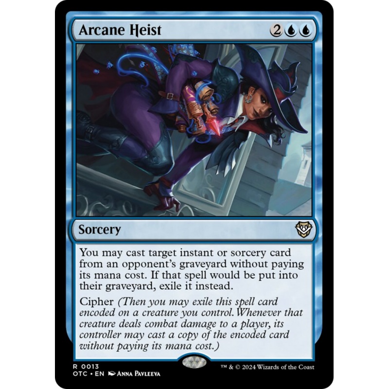 Arcane Heist [Outlaws of Thunder Junction Commander]