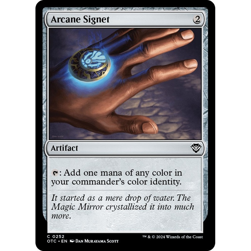 Arcane Signet [Outlaws of Thunder Junction Commander]