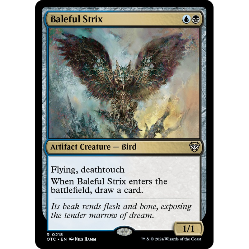 Baleful Strix [Outlaws of Thunder Junction Commander]