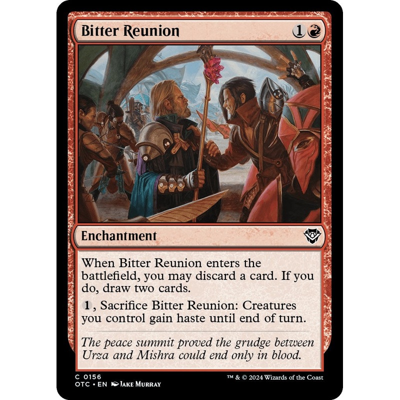 Bitter Reunion [Outlaws of Thunder Junction Commander]