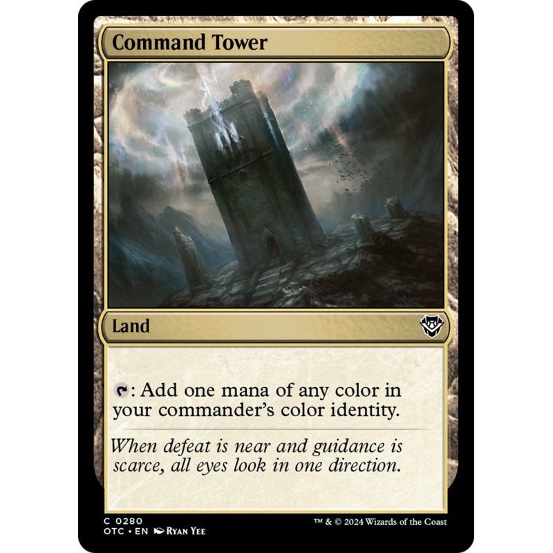 Command Tower [Outlaws of Thunder Junction Commander]