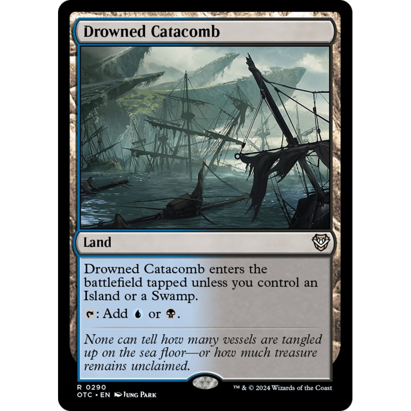 Drowned Catacomb [Outlaws of Thunder Junction Commander]