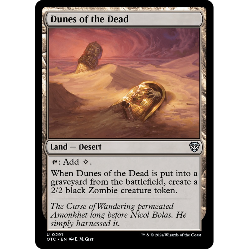Dunes of the Dead [Outlaws of Thunder Junction Commander]
