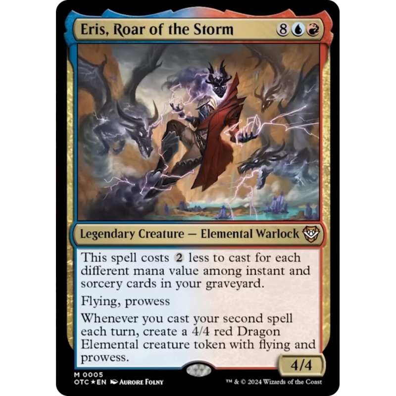 Eris, Roar of the Storm [Outlaws of Thunder Junction Commander]