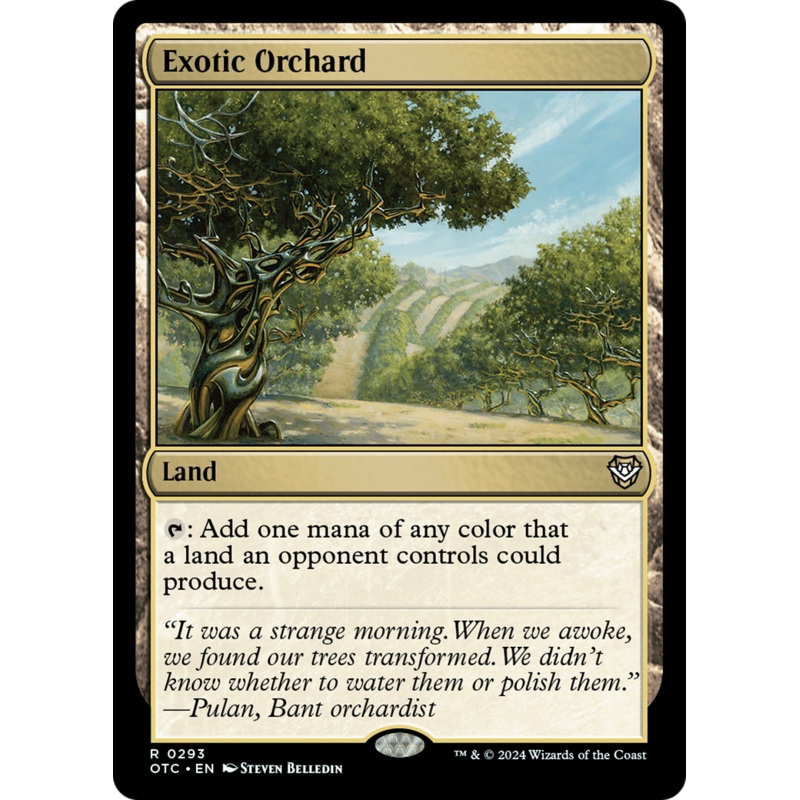 Exotic Orchard [Outlaws of Thunder Junction Commander]
