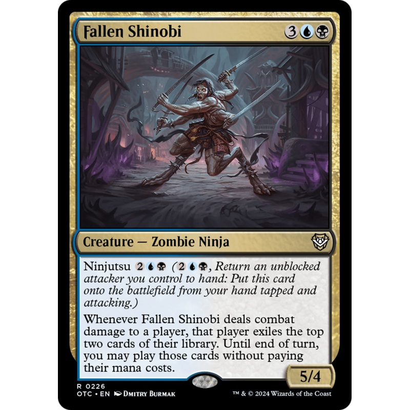 Fallen Shinobi [Outlaws of Thunder Junction Commander]