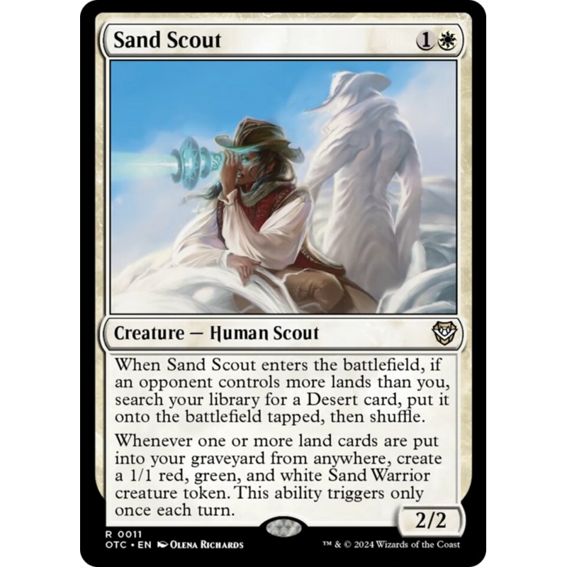 Sand Scout [Outlaws of Thunder Junction Commander]