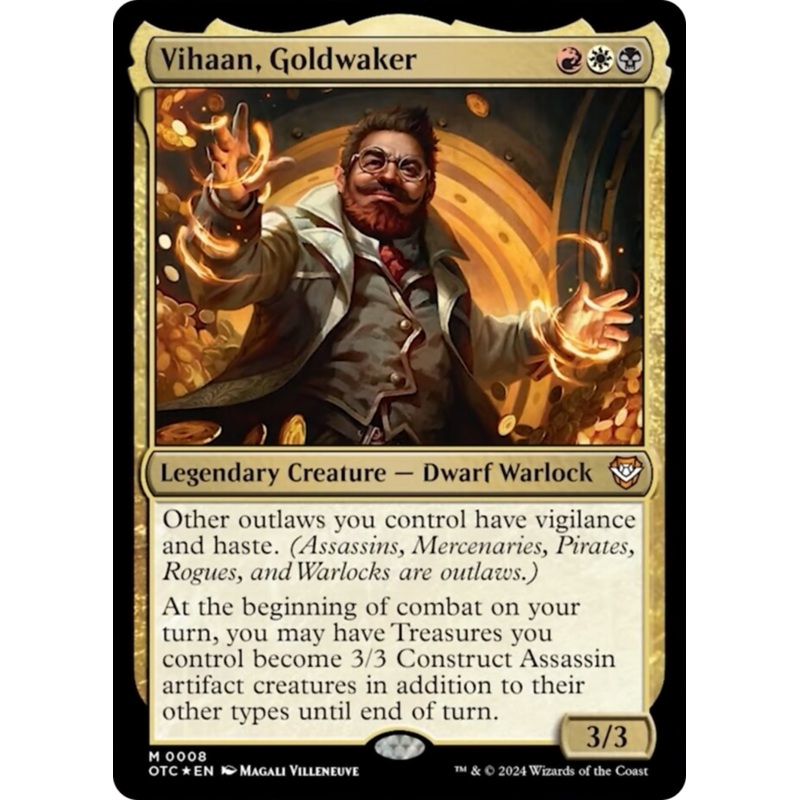 Vihaan, Goldwaker [Outlaws of Thunder Junction Commander]
