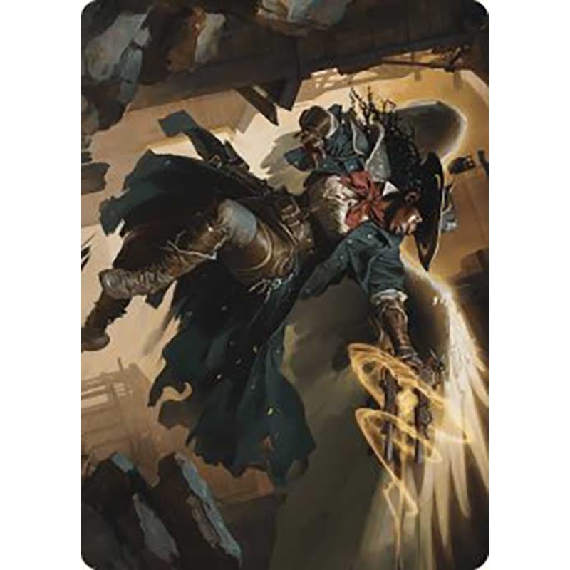 Archangel of Tithes Art Card [Outlaws of Thunder Junction Art Series]