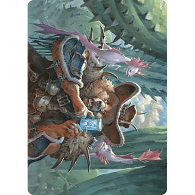 Doc Aurlock, Grizzled Genius Art Card [Outlaws of Thunder Junction Art Series]