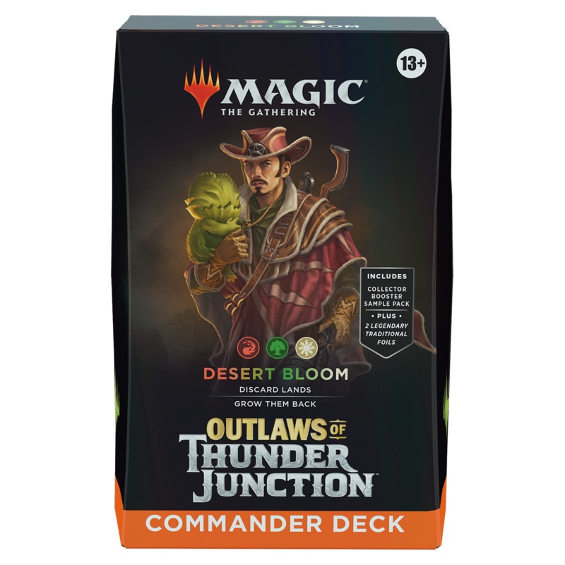 MTG Outlaws of Thunder Junction - Commander Deck | Desert Bloom