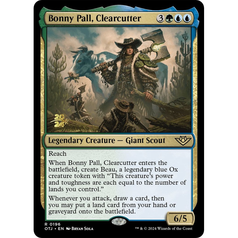 Bonny Pall, Clearcutter [Outlaws of Thunder Junction Prerelease Promos]