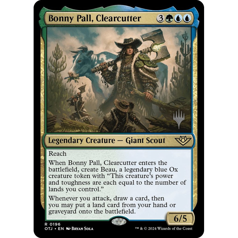 Bonny Pall, Clearcutter (Promo Pack) [Outlaws of Thunder Junction Promos]