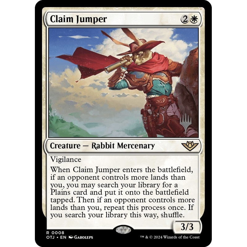 Claim Jumper (Promo Pack) [Outlaws of Thunder Junction Promos]