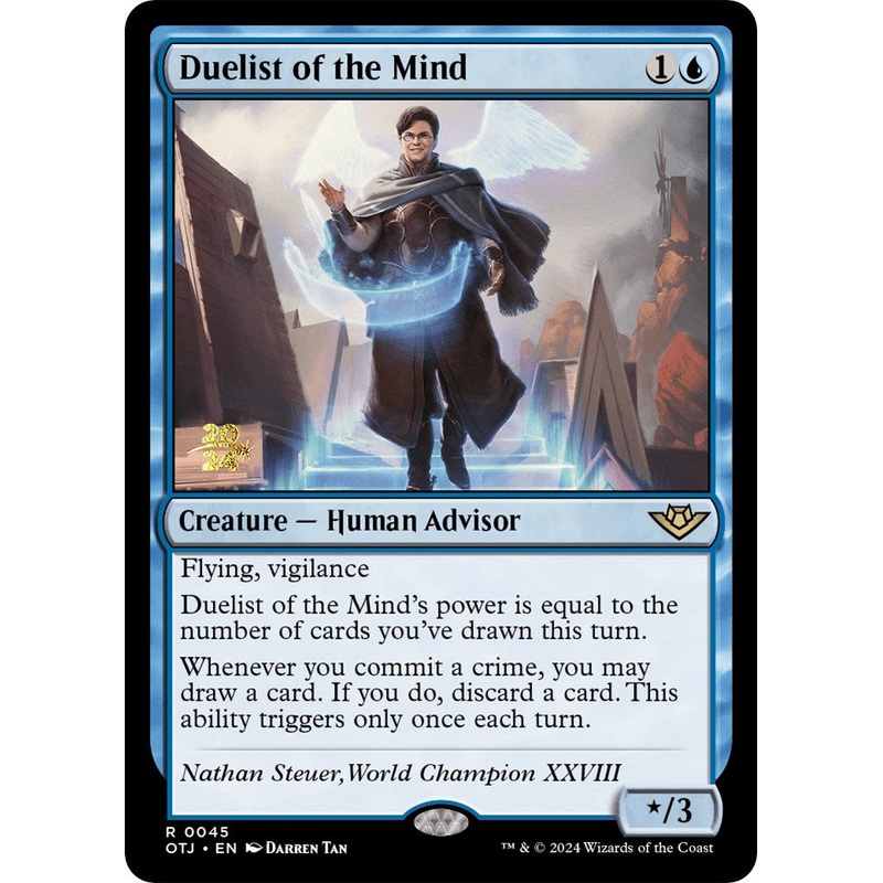 Duelist of the Mind [Outlaws of Thunder Junction Prerelease Promos]
