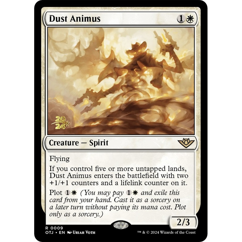 Dust Animus [Outlaws of Thunder Junction Prerelease Promos]