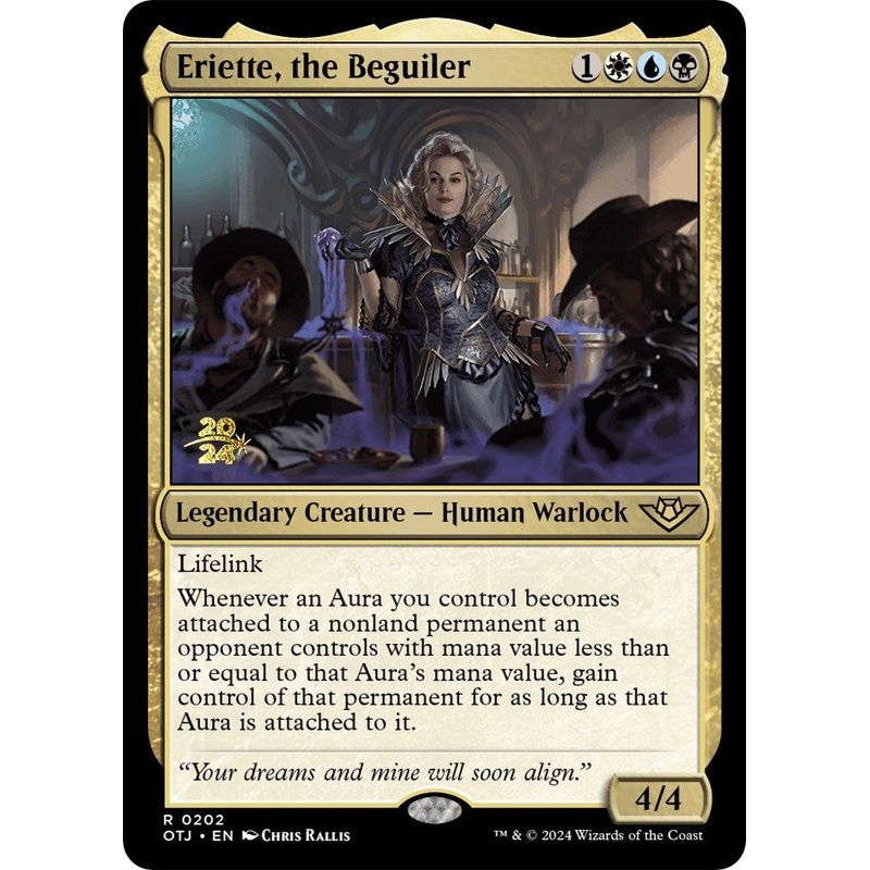 Eriette, the Beguiler [Outlaws of Thunder Junction Prerelease Promos]