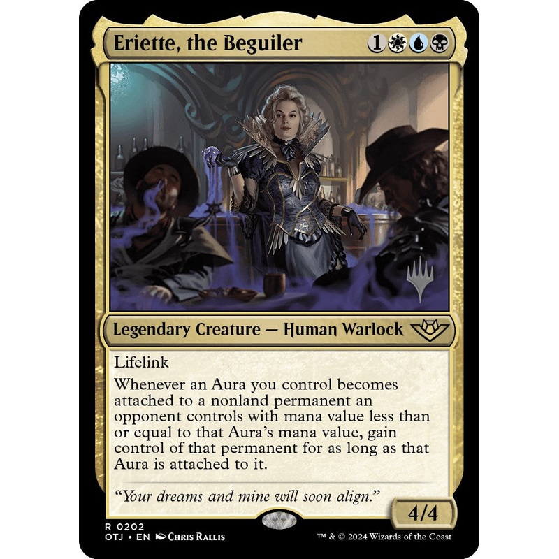 Eriette, the Beguiler (Promo Pack) [Outlaws of Thunder Junction Promos]