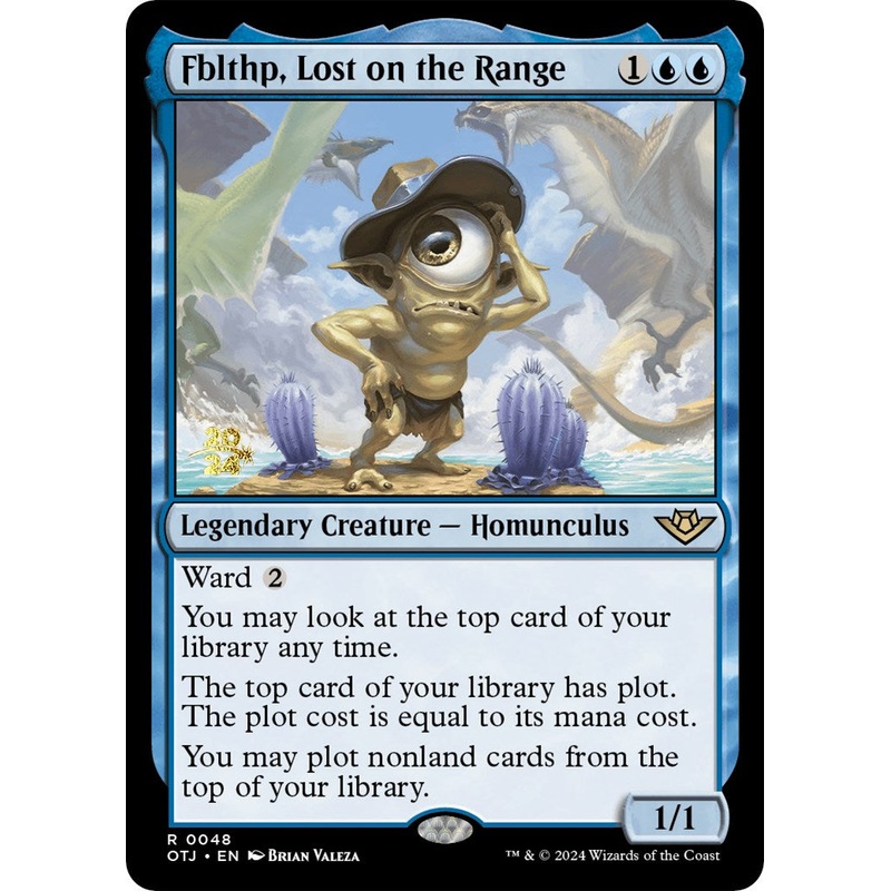 Fblthp, Lost on the Range [Outlaws of Thunder Junction Prerelease Promos]