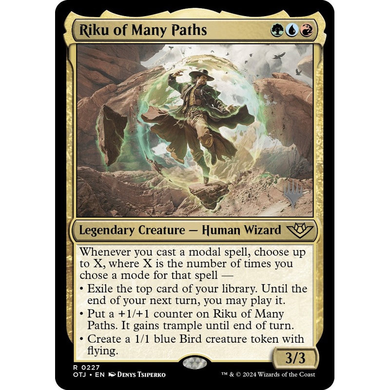Riku of Many Paths (Promo Pack) [Outlaws of Thunder Junction Promos]