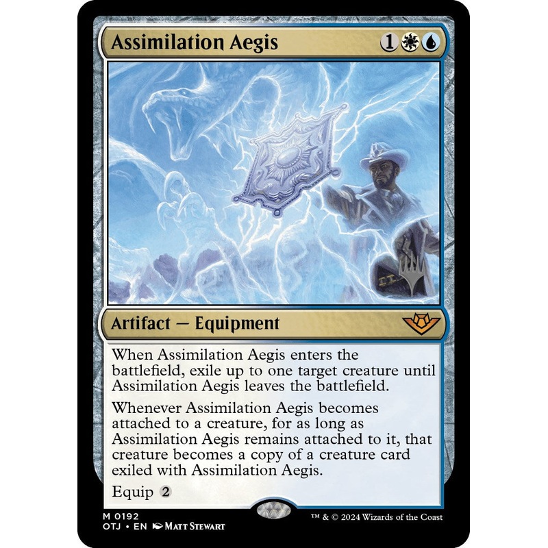 Assimilation Aegis (Promo Pack) [Outlaws of Thunder Junction Promos]