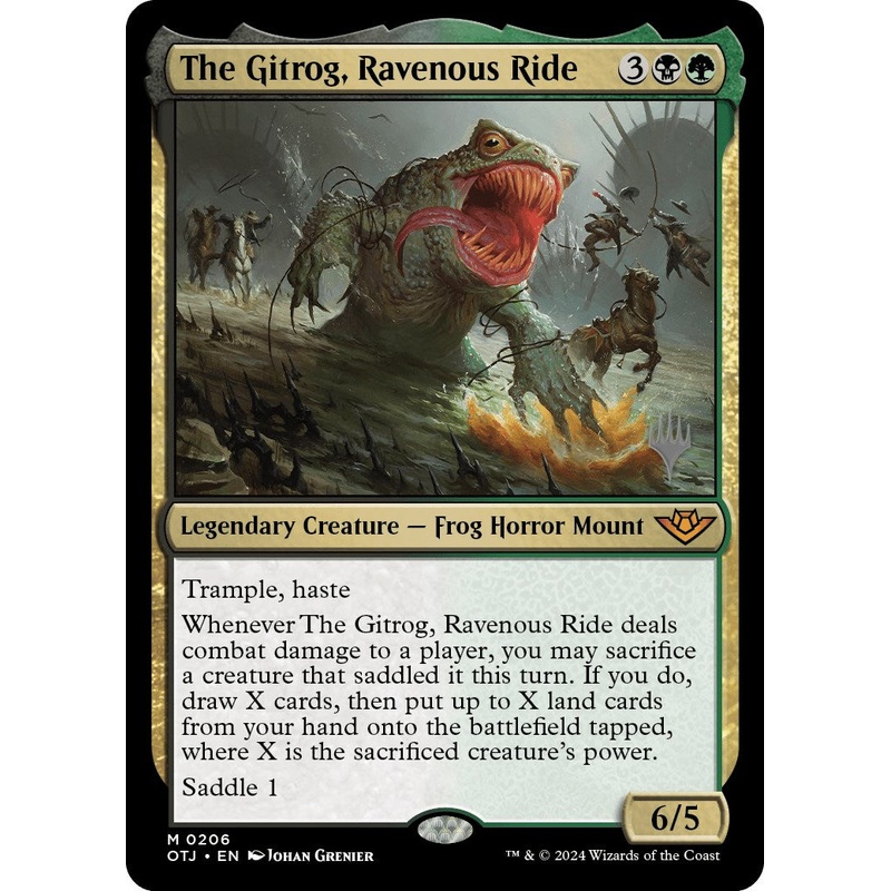 The Gitrog, Ravenous Ride (Promo Pack) [Outlaws of Thunder Junction Promos]