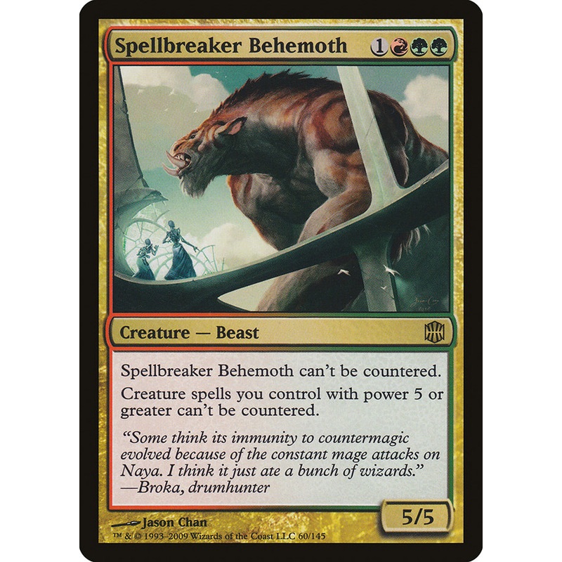 Spellbreaker Behemoth (Oversized) [Oversize Cards]