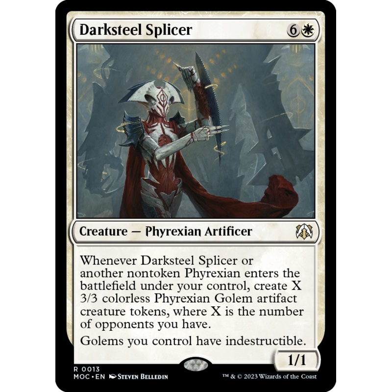 Darksteel Splicer [March of the Machine Commander]