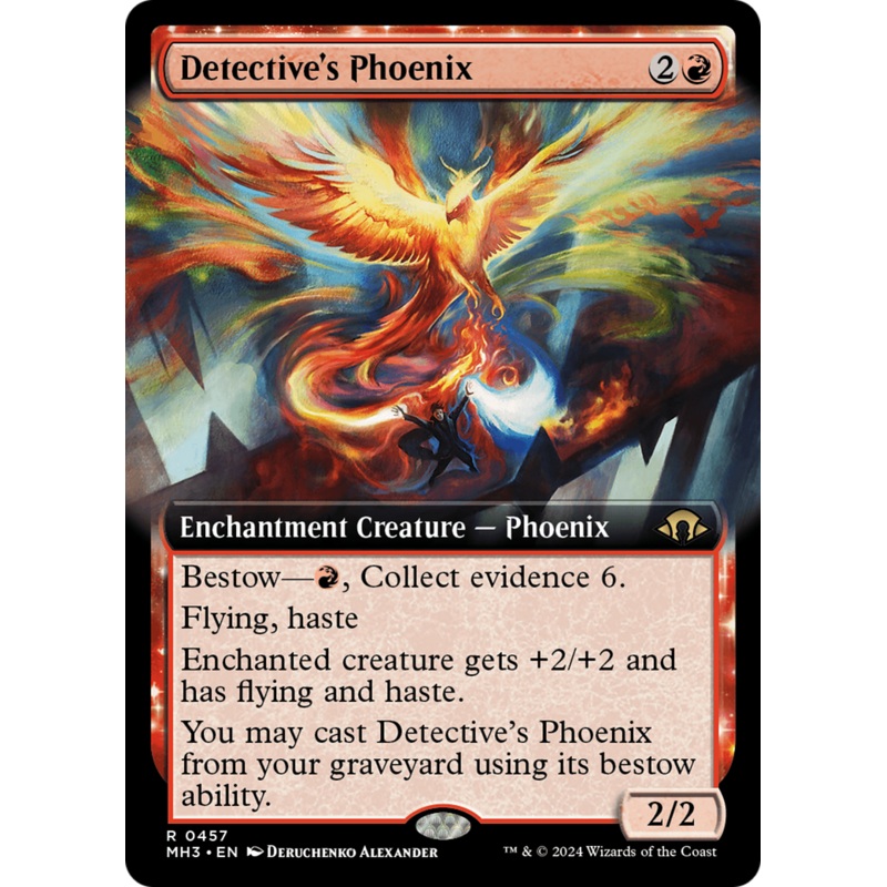 Detective's Phoenix (Extended Art) [Modern Horizons 3]
