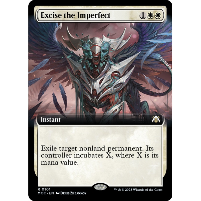 Excise the Imperfect (Extended Art) [March of the Machine Commander]