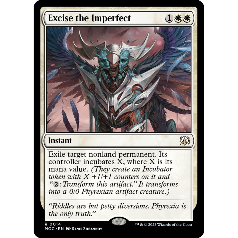 Excise the Imperfect [March of the Machine Commander]