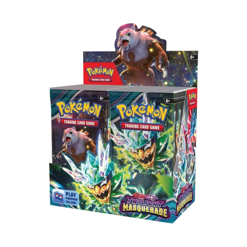 Pokmon TCG | Scarlet & Violet: Twilight Masquerade - Booster Box (36 Packs)