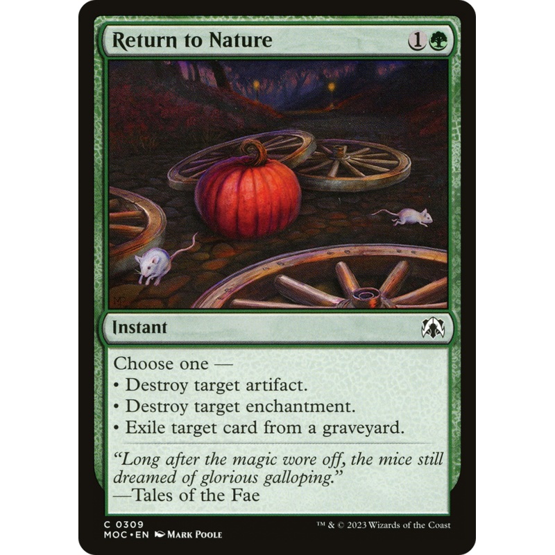 Return to Nature [March of the Machine Commander]