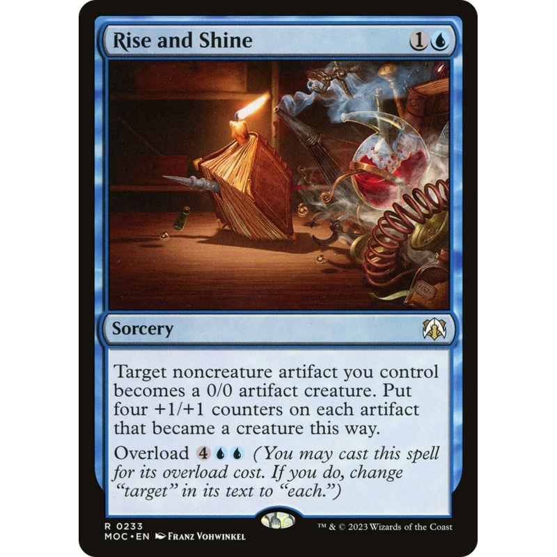 Rise and Shine [March of the Machine Commander]