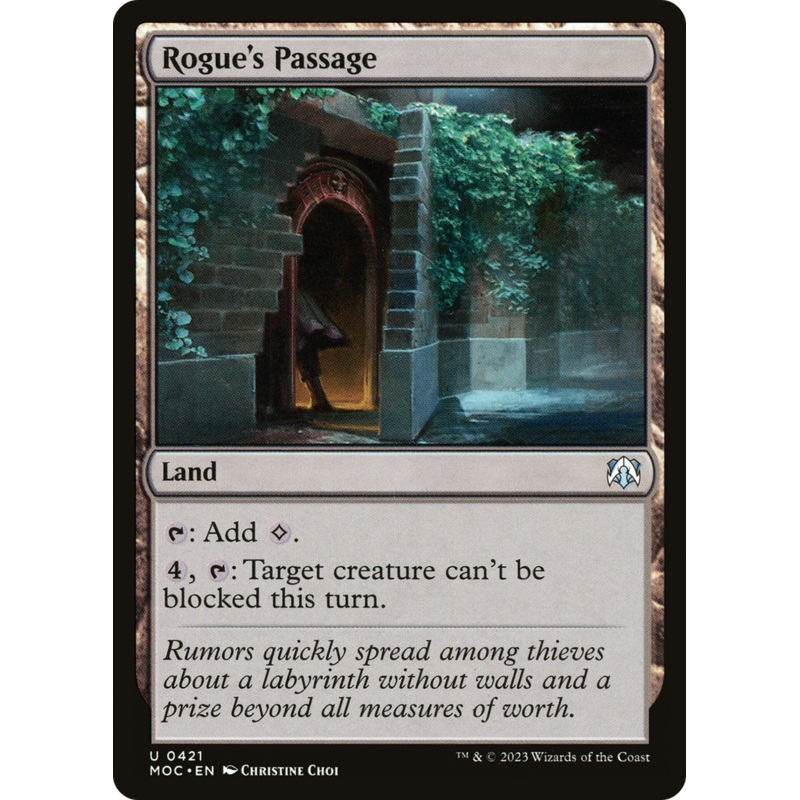 Rogue's Passage [March of the Machine Commander]