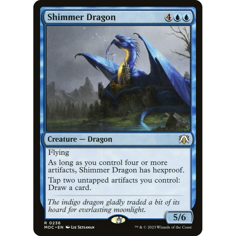 Shimmer Dragon [March of the Machine Commander]