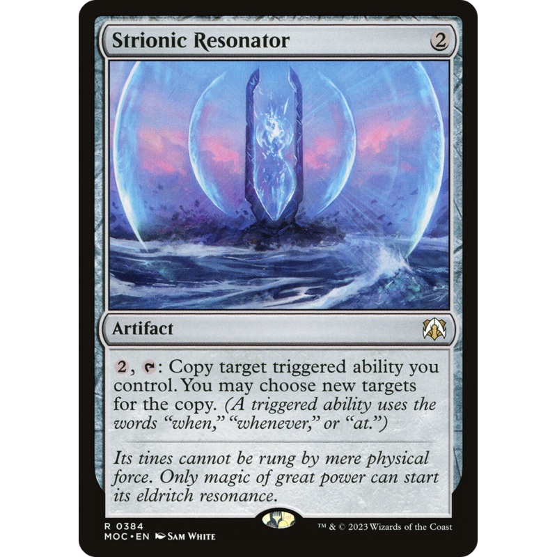 Strionic Resonator [March of the Machine Commander]