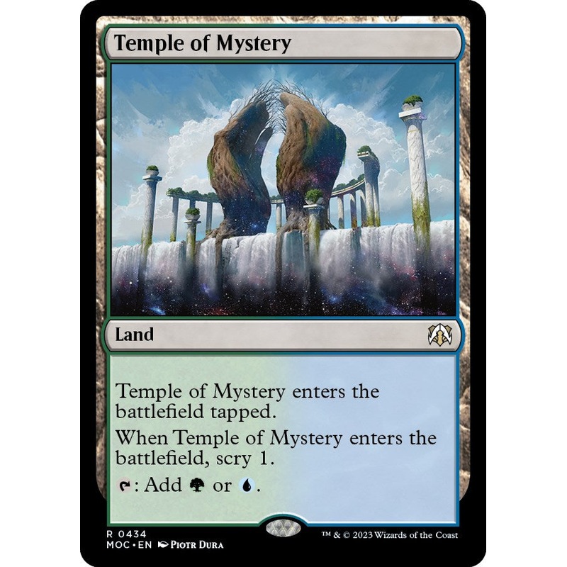 Temple of Mystery [March of the Machine Commander]