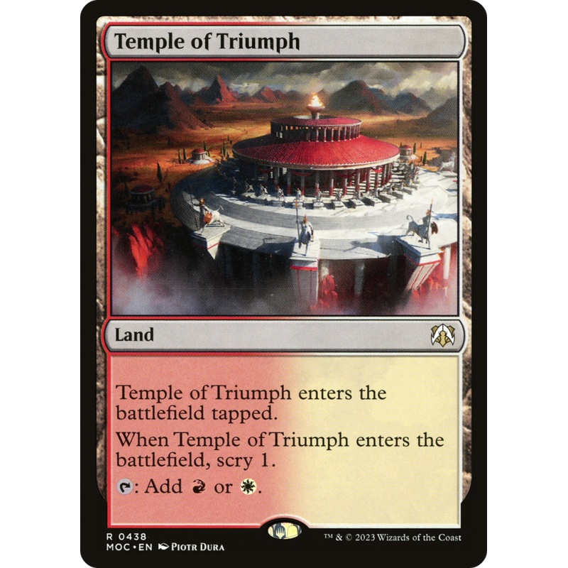 Temple of Triumph [March of the Machine Commander]