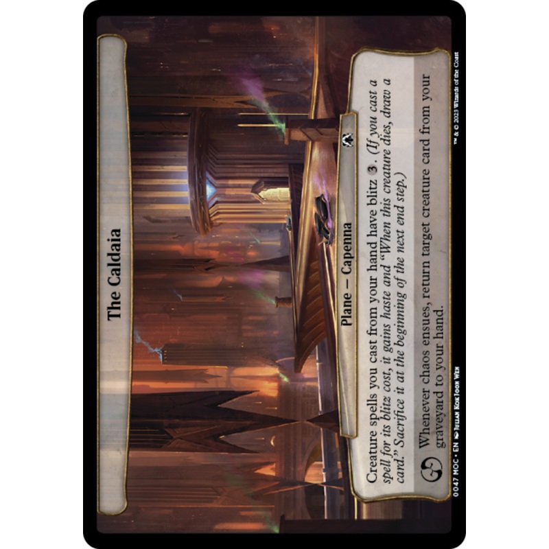 The Caldaia [March of the Machine Commander]