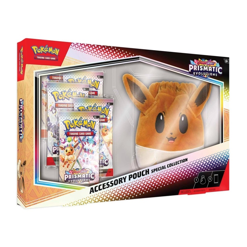Pokmon TCG | Scarlet & Violet: Prismatic Evolutions - Accessory Pouch Special Collection  **In-Store Pick-Up and Purchase Only**