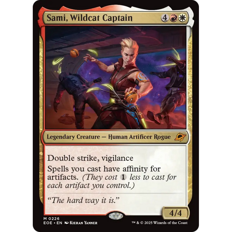 Sami, Wildcat Captain [Edge of Eternities]