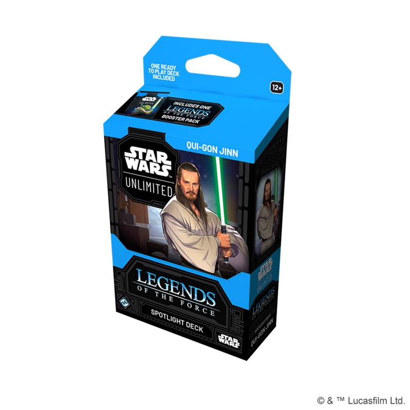 Star Wars: Unlimited - Legends of the Force - Spotlight Deck [Qui-Gon Jinn]