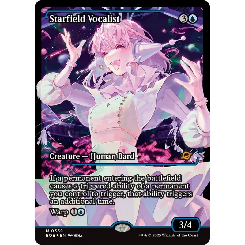 Starfield Vocalist (Showcase) [Edge of Eternities]