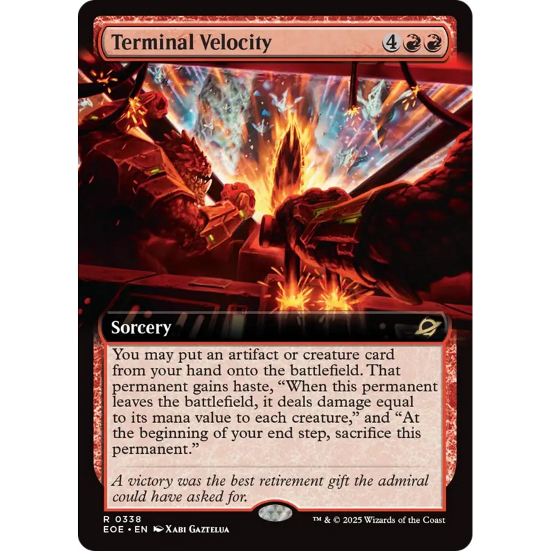 Terminal Velocity (Extended Art) [Edge of Eternities]