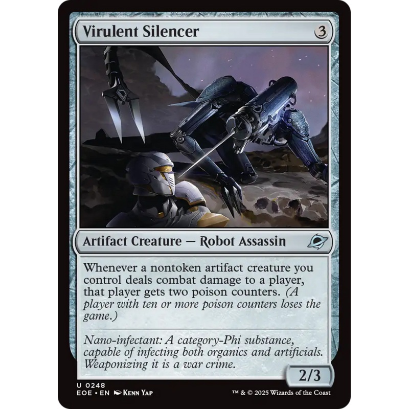 Virulent Silencer [Edge of Eternities]